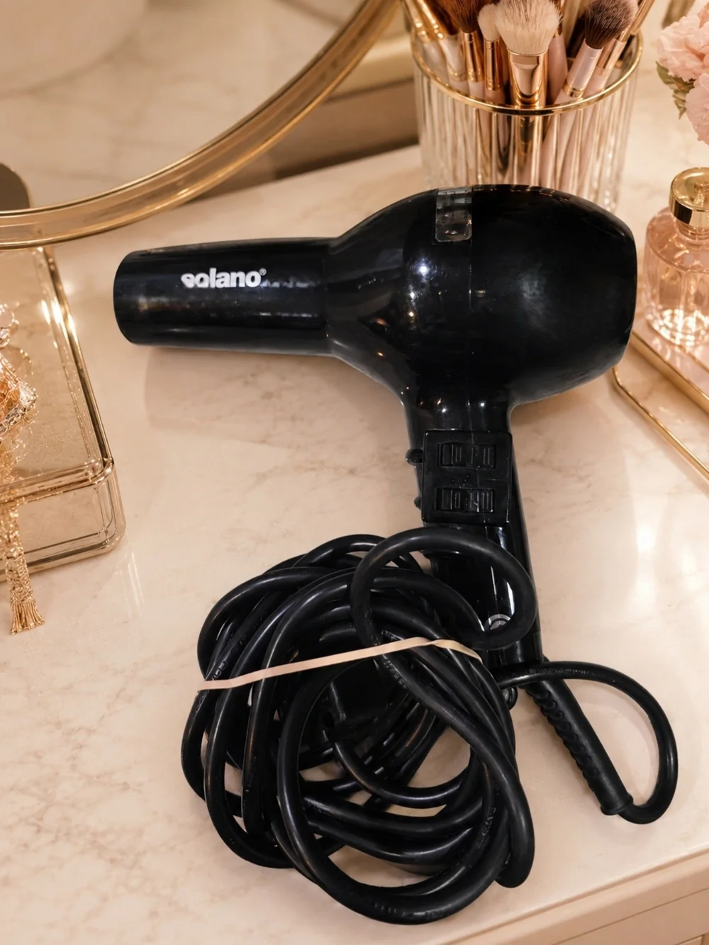 BUNDLE Solano SuperSolano Professional Hair Dryer CHI GLOBAL BEAUTY